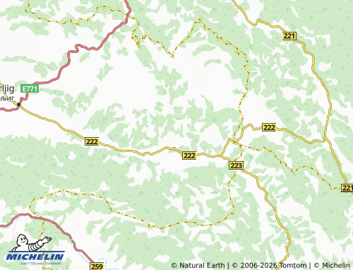 Mapa MICHELIN Guševac - ViaMichelin