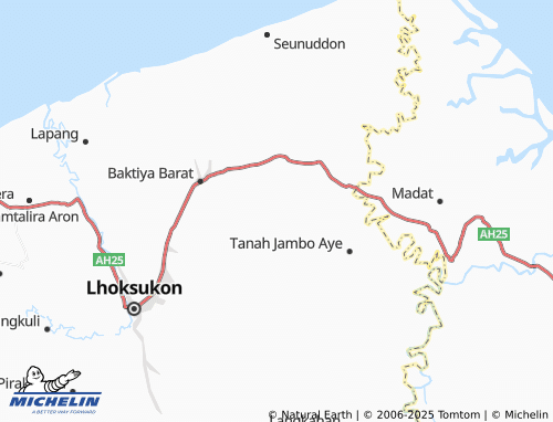 MICHELIN Geulumpang Bungkok map - ViaMichelin