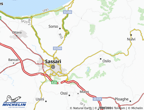 Carte MICHELIN Filigheddu - ViaMichelin