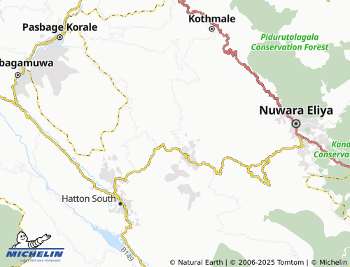 MICHELIN Watagoda map - ViaMichelin