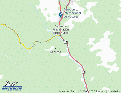 MICHELIN Las Pitayas map - ViaMichelin