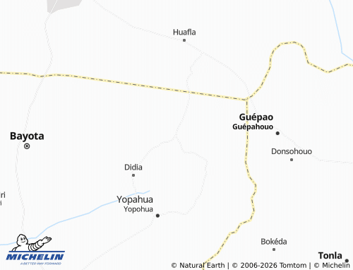 MICHELIN-Landkarte Bahompa - ViaMichelin
