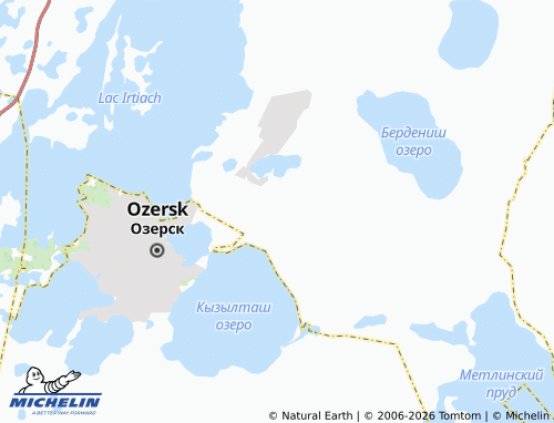 MICHELIN-Landkarte Osot SNT - ViaMichelin