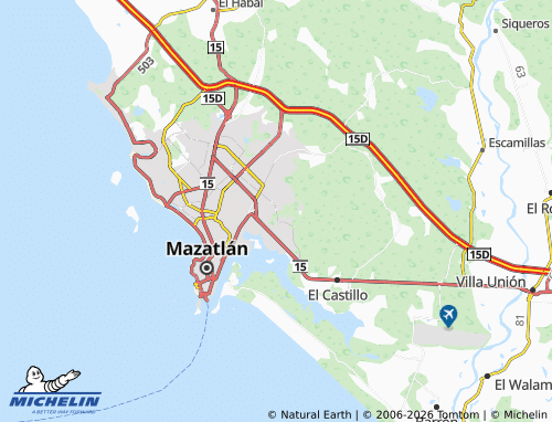 Mapa MICHELIN El Pescador - ViaMichelin
