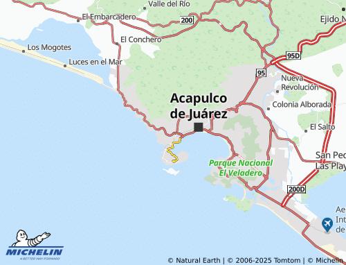 MICHELIN Palmar del Carabalí map - ViaMichelin