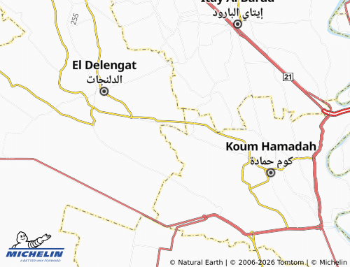 Mapa MICHELIN Abyouqah - ViaMichelin