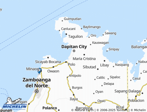 MICHELIN Banonong map - ViaMichelin