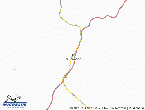 Mapa MICHELIN Collinwood - ViaMichelin