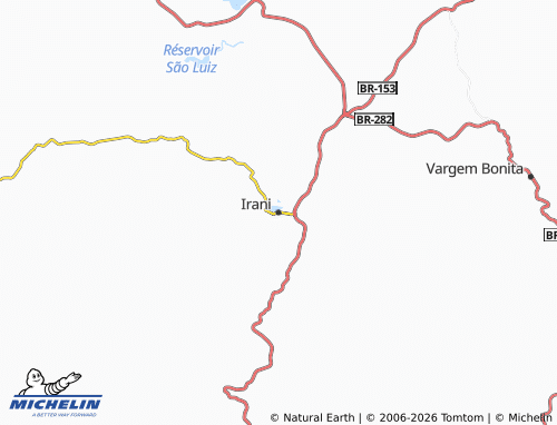 MICHELIN Irani map - ViaMichelin