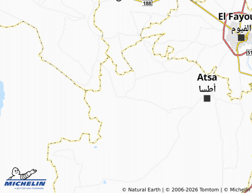 Mappa MICHELIN al-Oufi - ViaMichelin