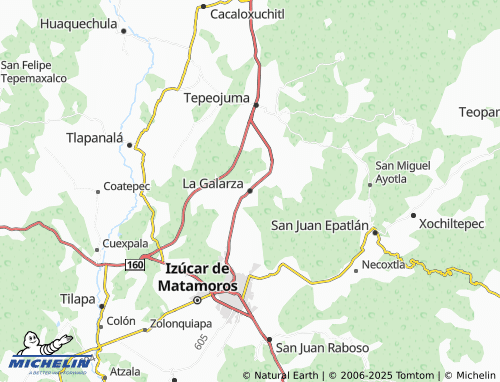MICHELIN La Galarza map - ViaMichelin