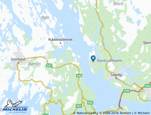 Mapa MICHELIN Folderøyhamn - ViaMichelin