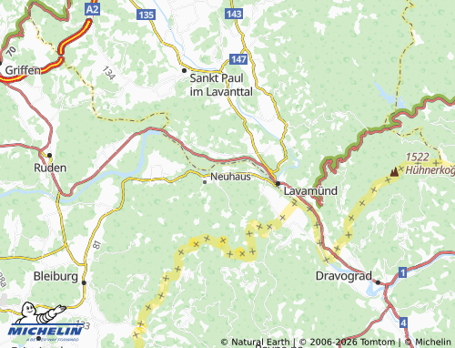 MICHELIN Oberpudlach map - ViaMichelin