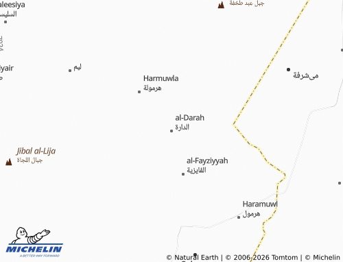 MICHELIN-Landkarte al-Darah - ViaMichelin