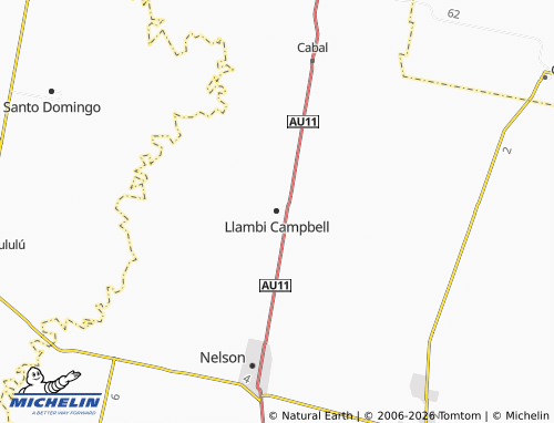 Mappa MICHELIN Llambi Campbell - ViaMichelin