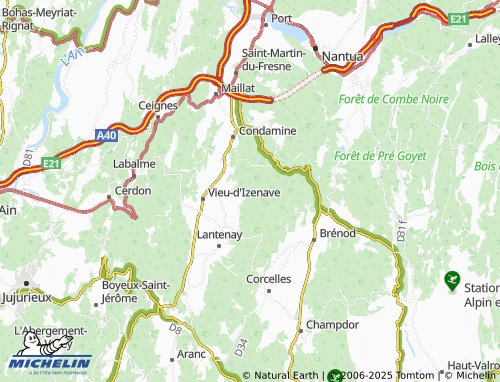 Mappa MICHELIN Rivoire - ViaMichelin