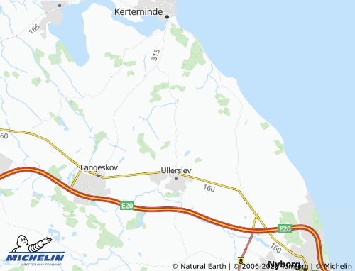 MICHELIN Flødstrup map - ViaMichelin