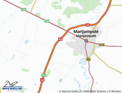 Mappa MICHELIN Skaisčiūnai - ViaMichelin