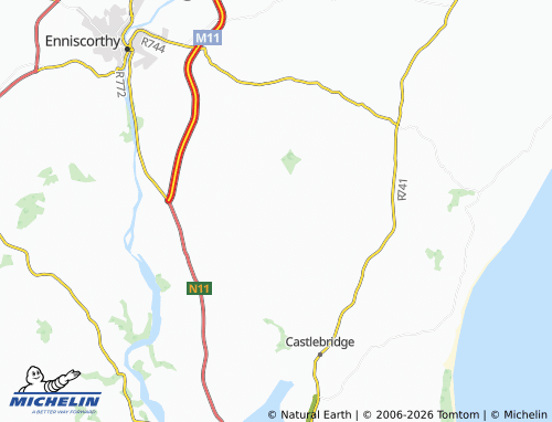 Kaart MICHELIN Ballymurn - ViaMichelin