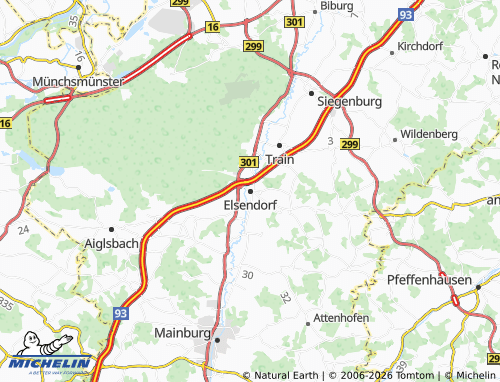 Mapa MICHELIN Elsendorf - ViaMichelin