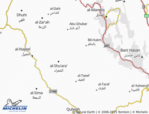 MICHELIN Al Umrah map - ViaMichelin