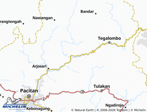 Carte MICHELIN Mangunharjo - ViaMichelin