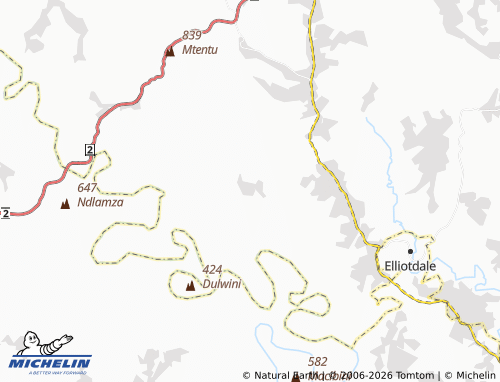 MICHELIN-Landkarte Thwabe - ViaMichelin