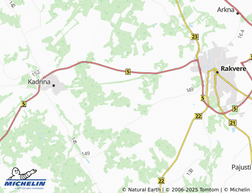 MICHELIN Saukse map - ViaMichelin