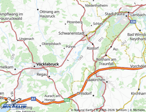MICHELIN Redlham map - ViaMichelin