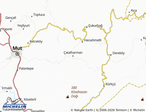 Mapa MICHELIN Çatalharman - ViaMichelin