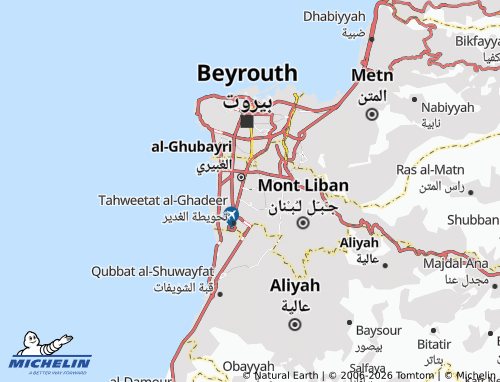Carte MICHELIN Harat Hurayk - ViaMichelin