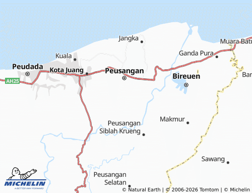 Mapa MICHELIN Alue Peuno - ViaMichelin