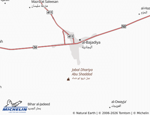 MICHELIN-Landkarte al-Salihiyyah - ViaMichelin