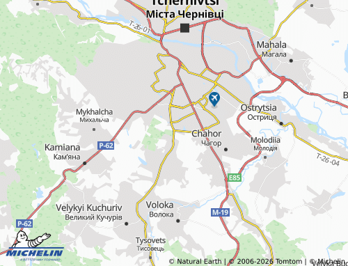 Mappa MICHELIN Hodyliv - ViaMichelin