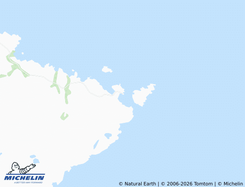MICHELIN-Landkarte Bugøynes - ViaMichelin