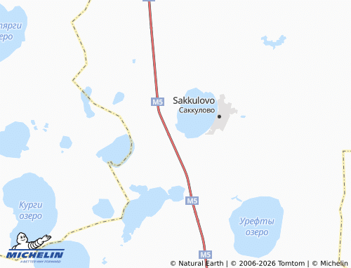 MICHELIN-Landkarte Sultayeva - ViaMichelin