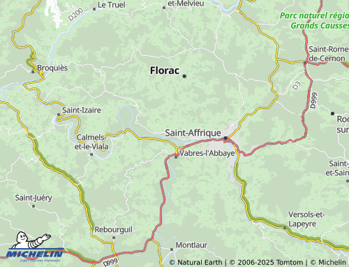 Carte MICHELIN Savignac - ViaMichelin