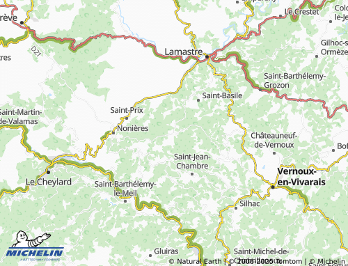 MICHELIN Cluac map - ViaMichelin