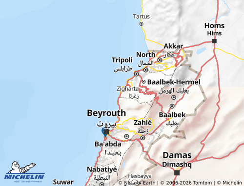 Carte MICHELIN al-Bitroul - ViaMichelin