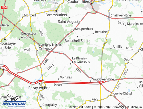 Carte MICHELIN Le Tau - ViaMichelin