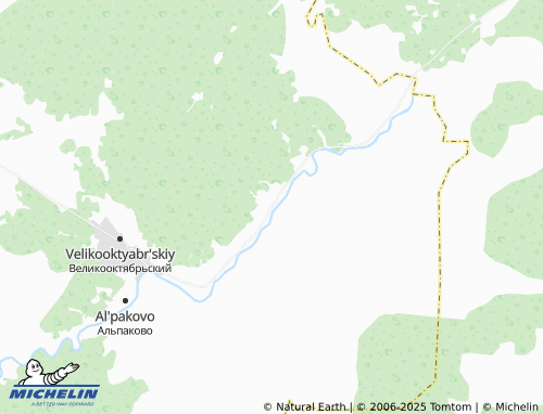 MICHELIN Sosnovka map - ViaMichelin