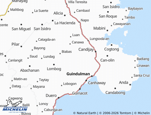 Mappa MICHELIN Catungawan Norte - ViaMichelin