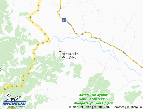 Carte MICHELIN Paliouri - ViaMichelin