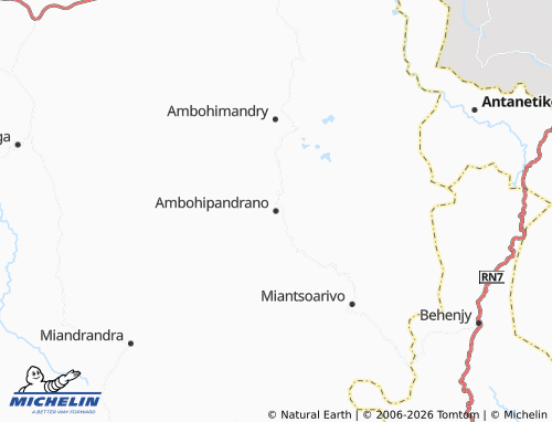 Mappa MICHELIN Ambohipandrano - ViaMichelin