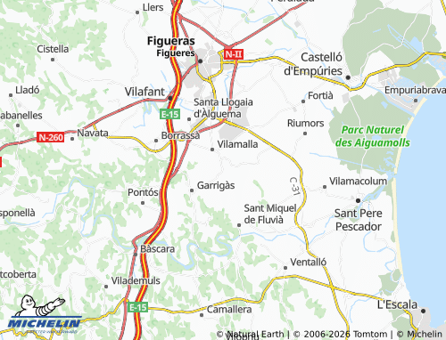 MICHELIN-Landkarte Tonyà - ViaMichelin