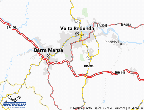 Mapa MICHELIN Nove de Abril - ViaMichelin