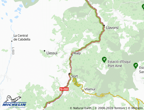 Carte MICHELIN Rialp - ViaMichelin