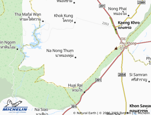 Kaart MICHELIN Na Nong Thum - ViaMichelin