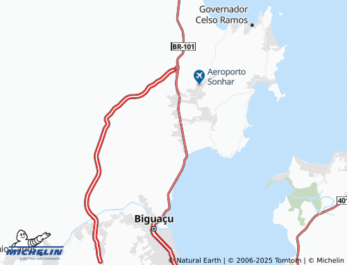 Carte MICHELIN Pedra do Boneco - ViaMichelin