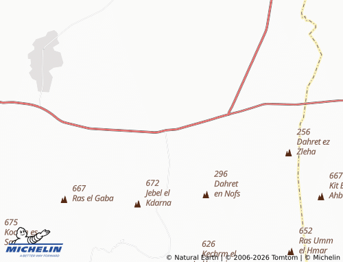 Mappa MICHELIN Al Jaws al Kabir - ViaMichelin